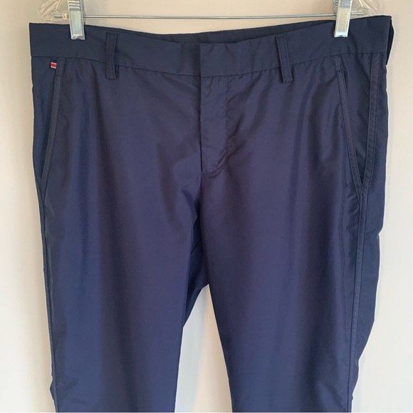 J. Lindeberg ~ Men’s Troyan Micro Twill Navy Regular Fit Golf Pants - Picture 4 of 12